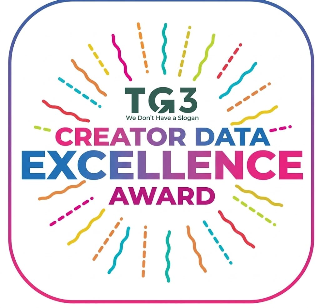 Creator Data Excellence Award