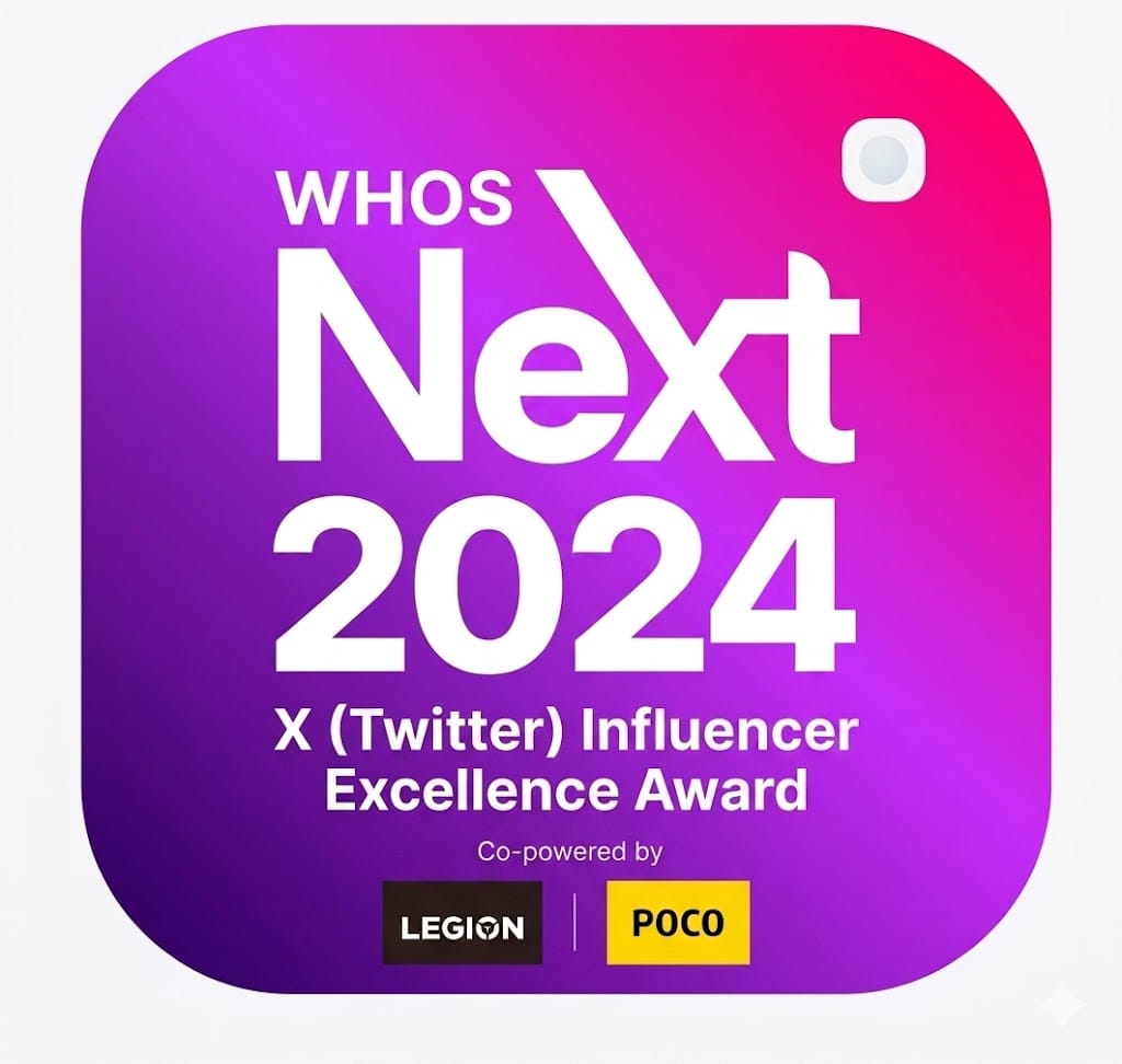 X (Twitter) Influencer Excellence Award